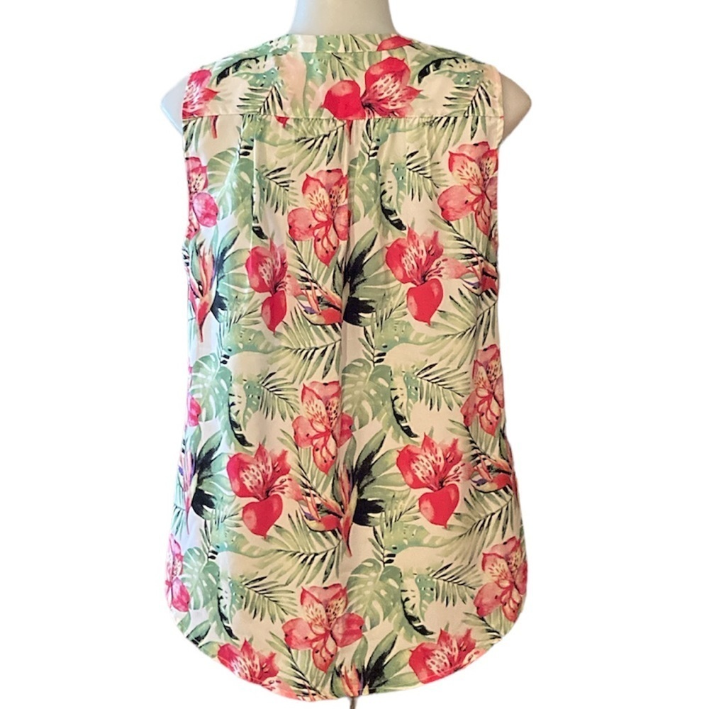 🌸NWT DALIA Sleeveless Tunic Blouse - size womens Medium - Picture 6 of 12